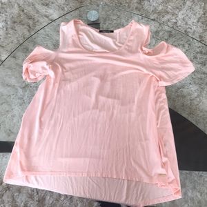 Shoulder-less blouse